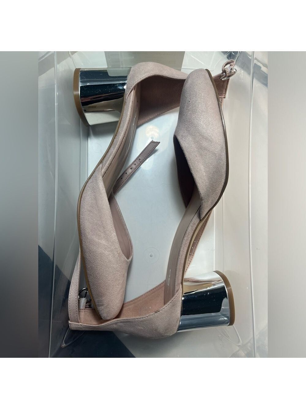 Aldo dressy blush pink sandals!